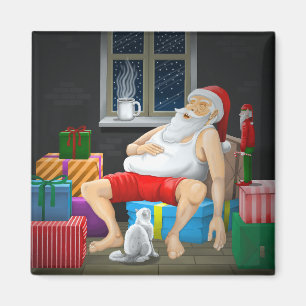 Imã Hora do Café Santa Claus