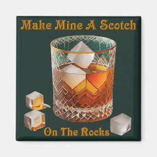 Imã Hora Do Cocktail Faz Do Mim Um Scotch Nas Rochas