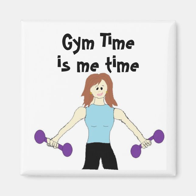 Imã Hora do Gym é a Hora do Mim (Frente)