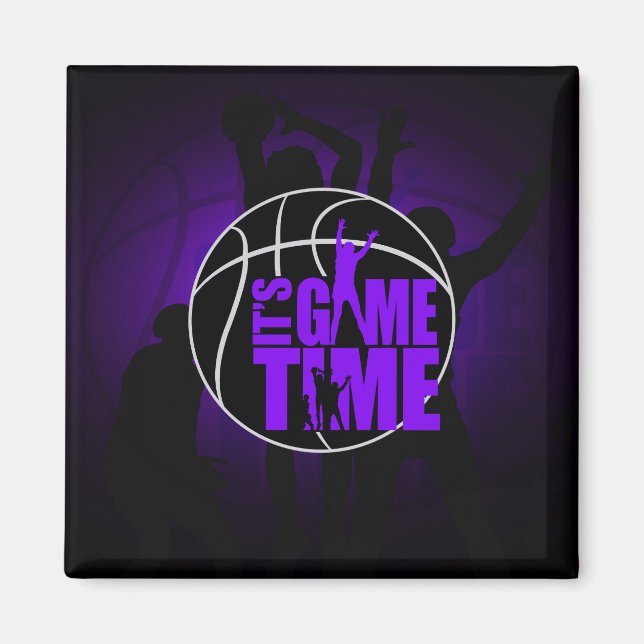 Imã Hora do Jogo - Roxo (Frente)