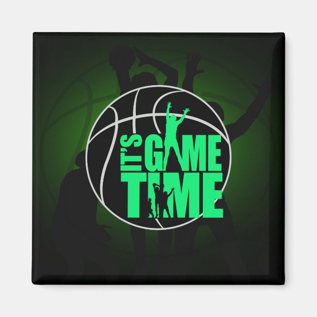 Imã Hora do Jogo - Verde (Frente)