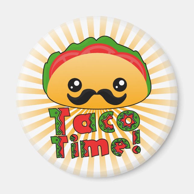 Imã Hora do Taco (Frente)