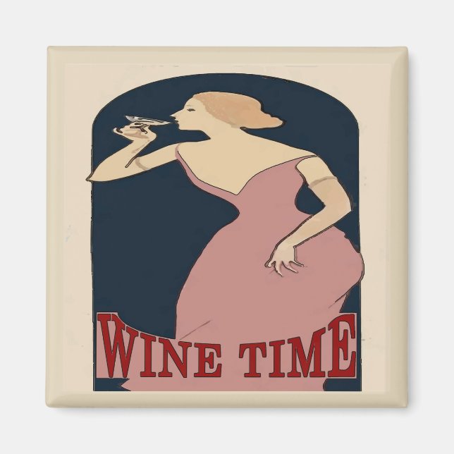 Imã Hora Do Vinho, (Frente)