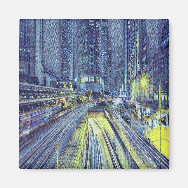 Imã Hora noturna de Hong Kong (Frente)