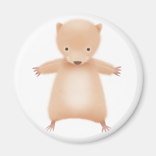 Imã Horace o Hamster - ímãs (Frente)