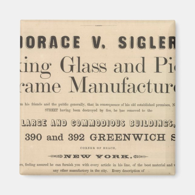 Imã Horace V Sigler (Frente)