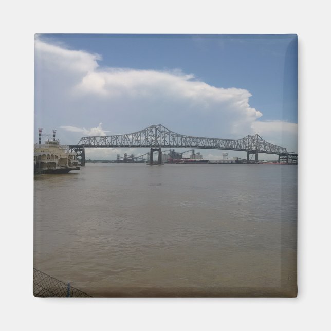 Imã Horace Wilkinson Bridge Magnet (Frente)