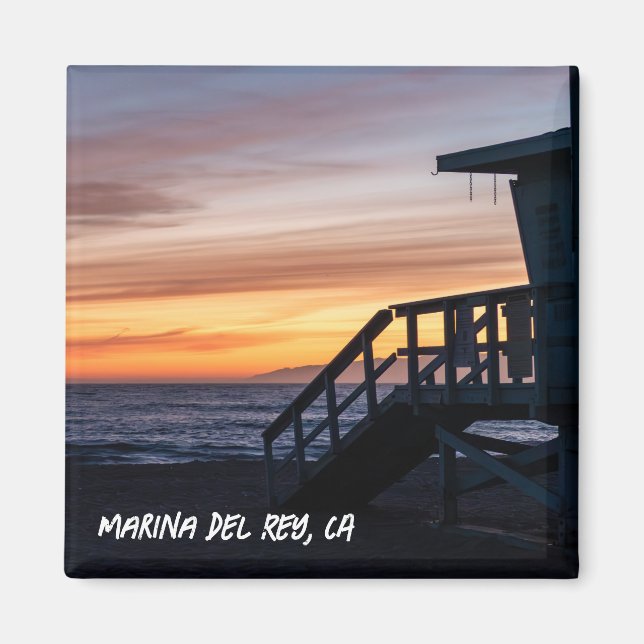 Imã Horário do ouro - Marina Del Rey, CA (Frente)