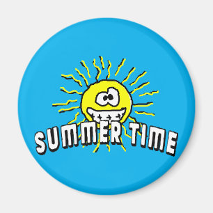 Imã Horas de verão - Sun feliz