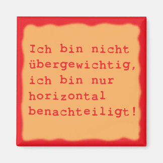 Imã horizontalmente desfavorecido