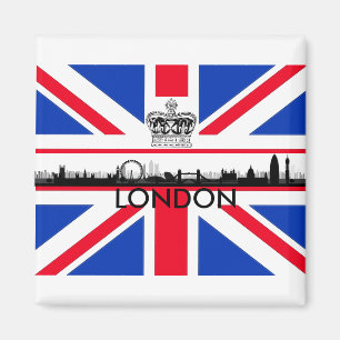 Imã Horizonte da Cidade de Londres, Inglaterra, Ímã de