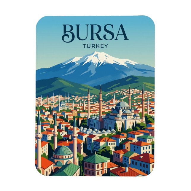 Ímã Horizonte de Bursa Turquia (Vertical)