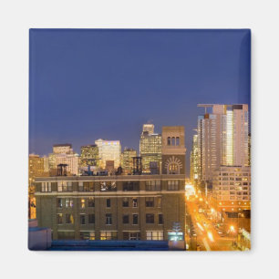 Imã Horizonte de Chicago, Illinois, fotografado de Wes