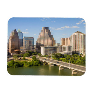 Ímã Horizonte de Downtown no Lady Bird Lake