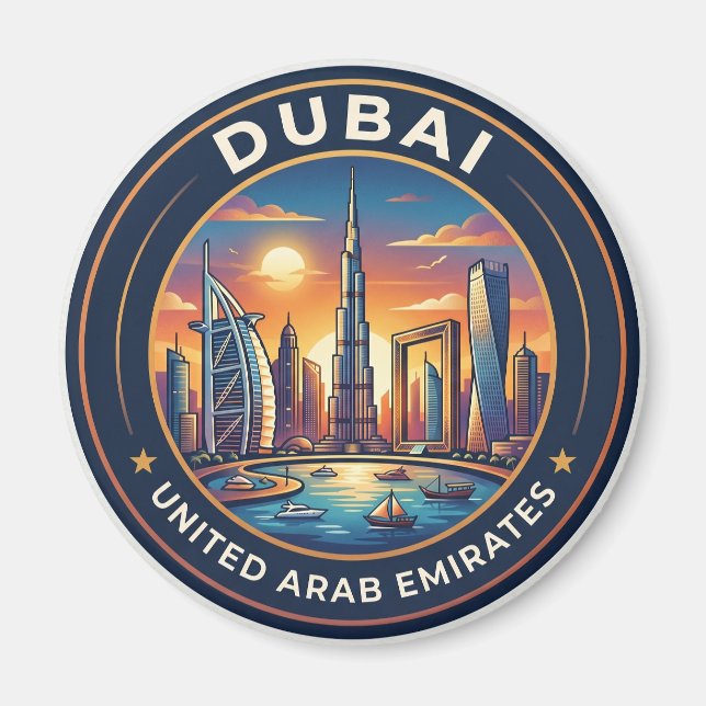 Imã Horizonte de Dubai Emirados Árabes Unidos (Frente)