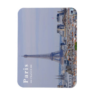 Ímã Horizonte de Paris, França, com a icônica Torre Ei