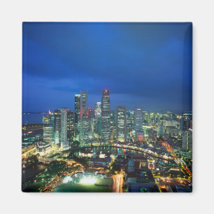 Imã Horizonte de Singapura à noite, Singapura