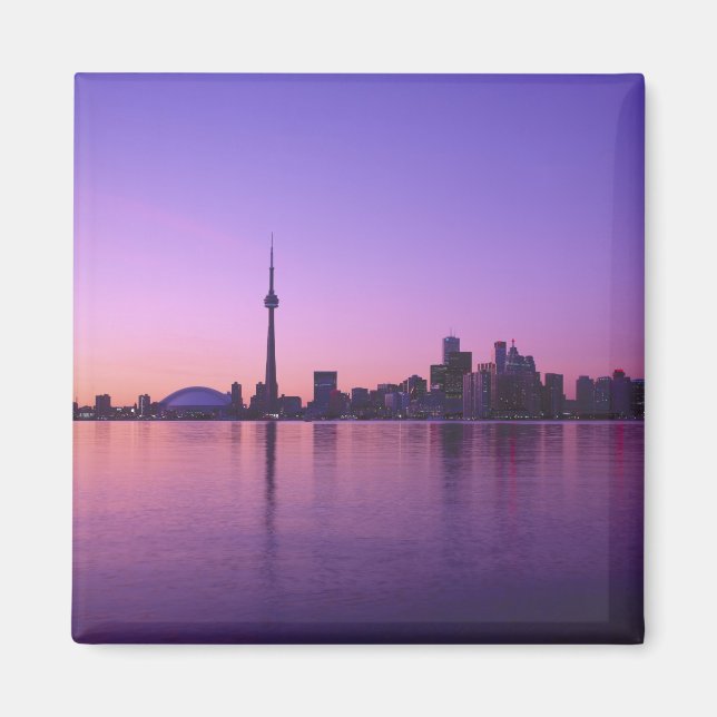 Imã Horizonte de Toronto à noite, Ontário, Canadá (Frente)
