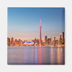 Imã Horizonte de Toronto ao Pôr do Sol