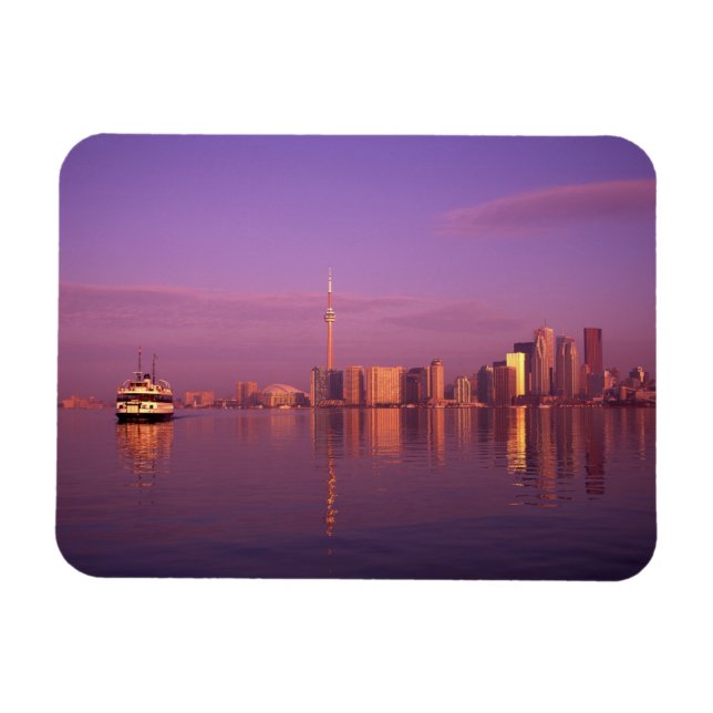 Ímã Horizonte de Toronto, Ontário, Canadá (Horizontal)