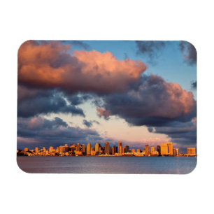 Ímã Horizonte urbano da cidade da Baía de San Diego