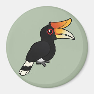 Imã Hornbill do rinoceronte de Birdorable