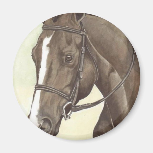 Imã HORSE Champion Apêndice QH Mare (Frente)