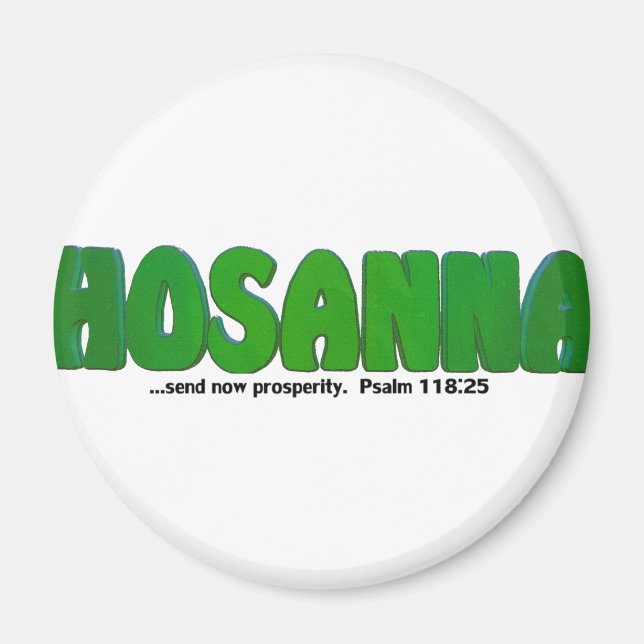 IMÃ HOSANNA (Frente)