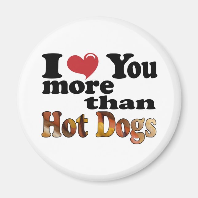 Imã Hot Dog Love (Frente)