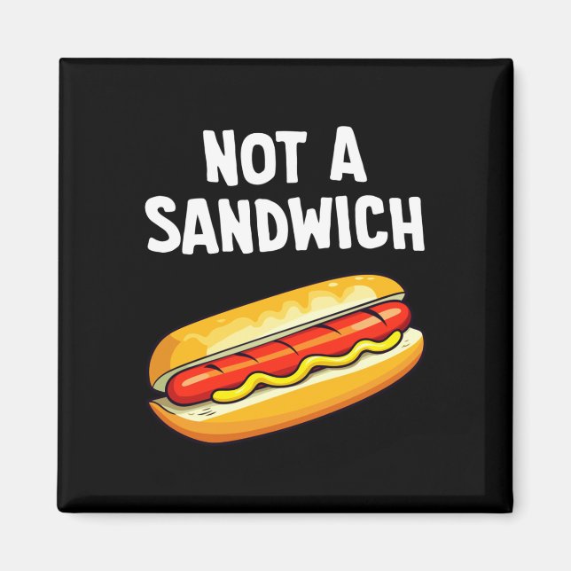 Imã Hot dog not a sandwich performance  (Frente)