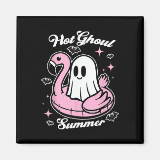 Imã Hot Ghoul Summer Flamingo Ghost Summerdal