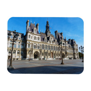 Ímã Hotel de Ville. Prefeitura de Paris - França