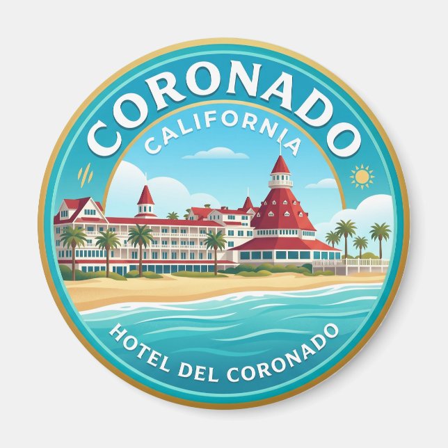 Imã Hotel del Coronado EUA (Frente)