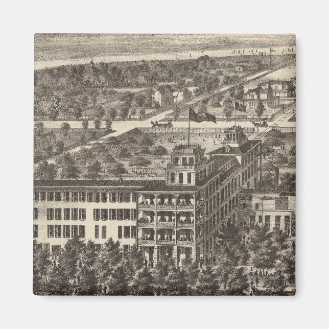 Imã Hotel Estados Unidos, Atlantic City, NJ (Frente)