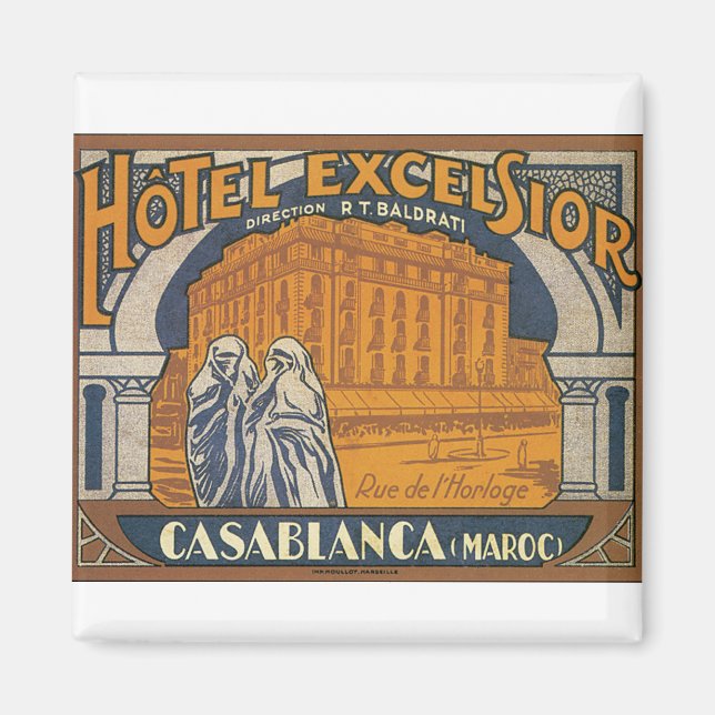 Imã Hotel Excelsior Casablanca (Frente)