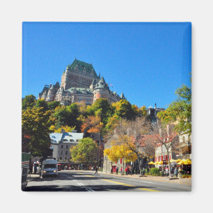 Imã Hotel Frontenac alto acima do ímã de Cidade de