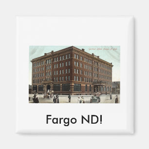 Imã Hotel Gardner, Fargo ND Vintage 1910