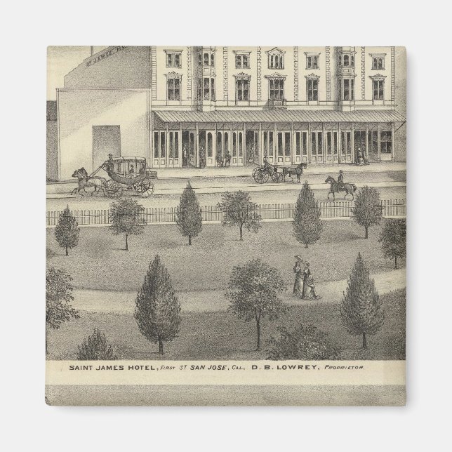 Imã Hotel James rua, residência (Frente)