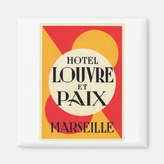 Imã Hotel Louvre et Paix Marseille (Frente)