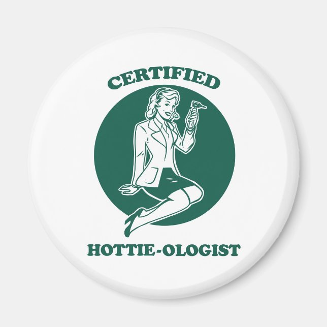 Imã Hottie-ologista certificado (Frente)