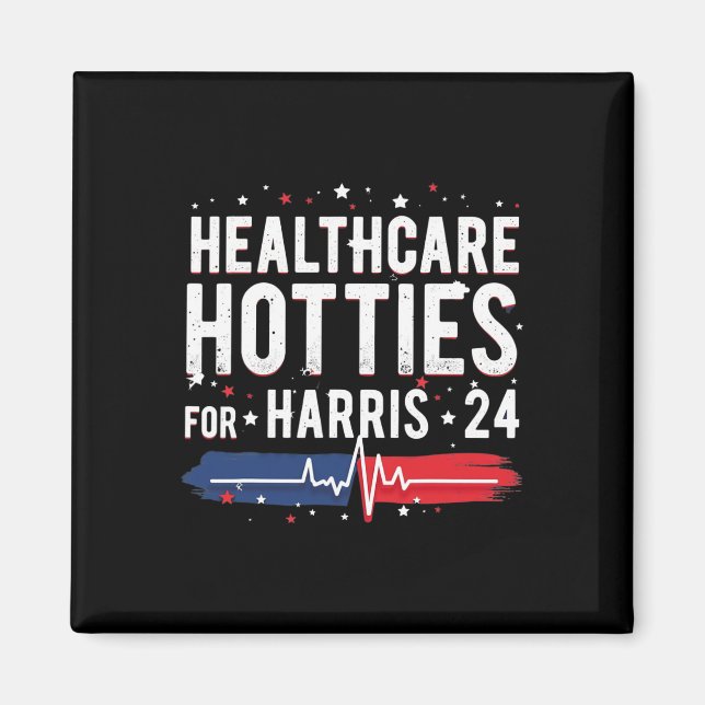 Imã Hotties De Saúde Para Harris 24 Cotação Design (Frente)