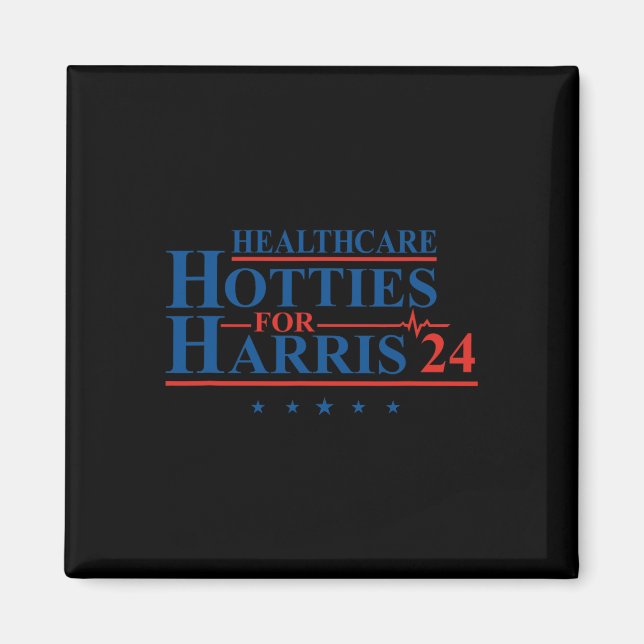 Imã Hotties De Saúde Para Harris 24 Kamala Harris Para (Frente)