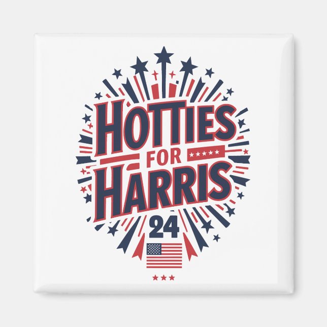 Imã Hotties para Harris (Frente)
