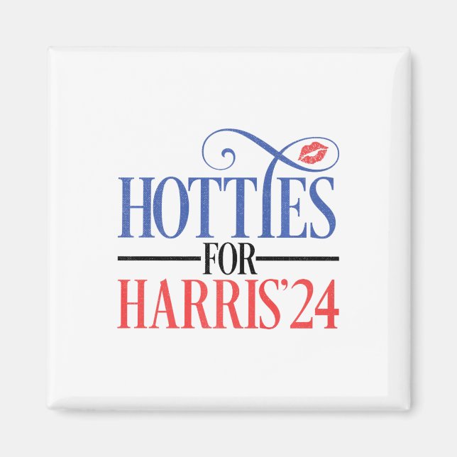Imã Hotties Para Harris 2024 (Frente)