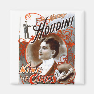 Imã Houdini - rei dos cartões