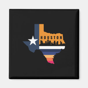 Imã Houston Texas America Gift Usa Sticker