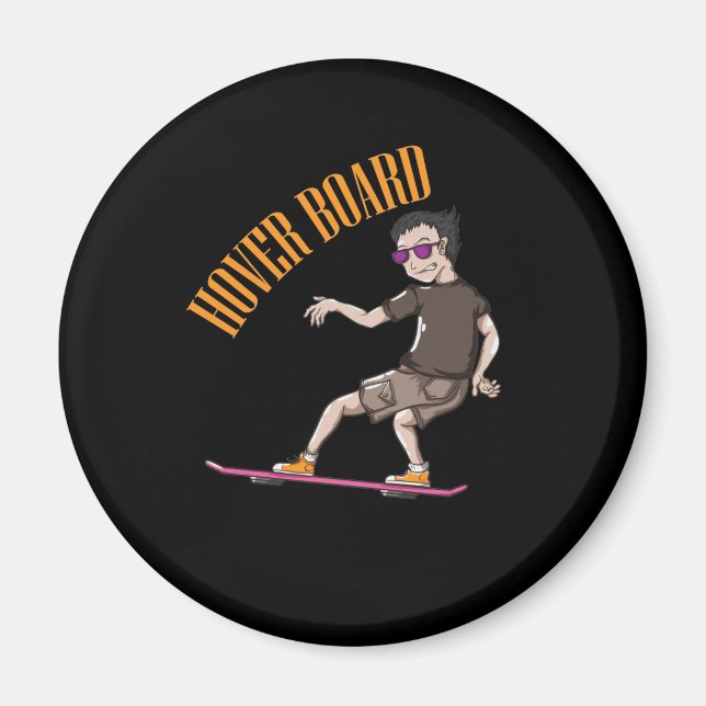Imã Hover Board Design Marty (Frente)