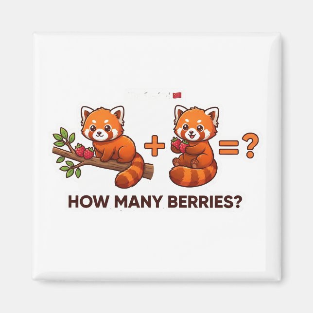 Imã How Many Berries? Animal World Quest for Toddlers (Frente)