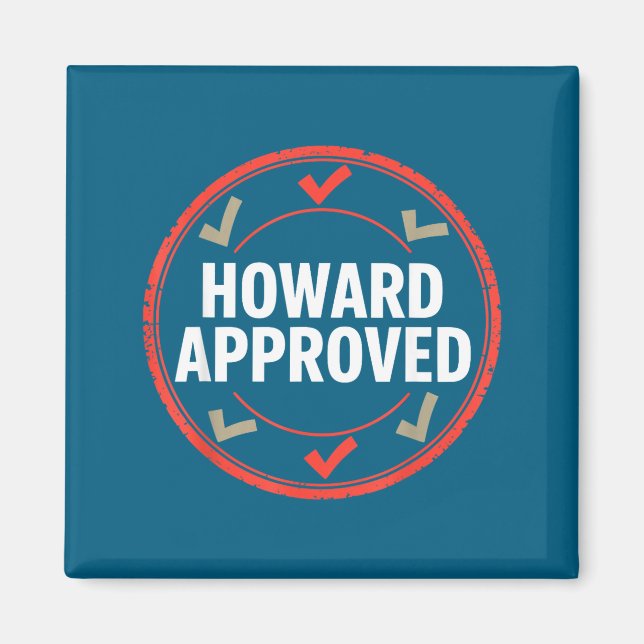 Imã Howard aprovou  (Frente)