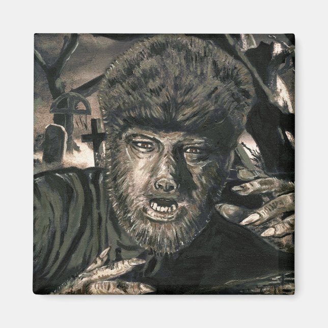 Imã Howl na Lua Magnet (Frente)